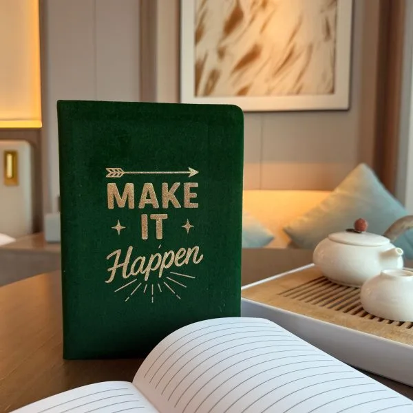 Green Notebook – Make It Happen